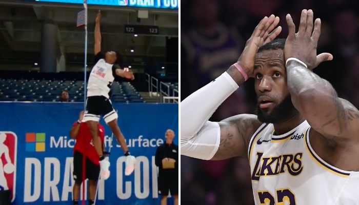 Keon Johnson a pulvérisé le record de détente en NBA avec 1m22