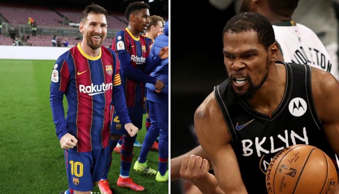 Kevin Durant a ét" un peu jaloux du contrat de Lionel Messi