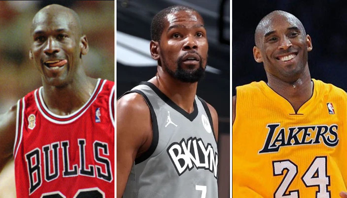 NBA MJ, KD et Kobe