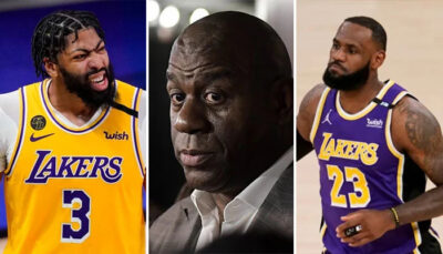 NBA – Magic Johnson recadre Davis et donne un gros conseil à LeBron