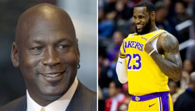 NBA – LeBron James imite une dinguerie de Michael Jordan