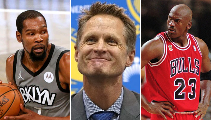 NBA La grosse décla de Kerr sur KD et MJ