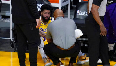 NBA – Anthony Davis sort encore sur blessure lors du Game 6 !