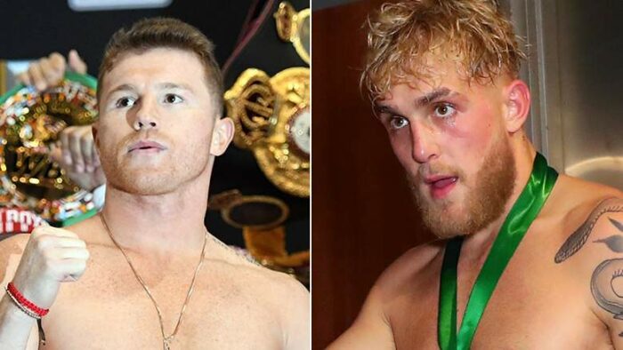 Canelo Alvarez et Jake Paul