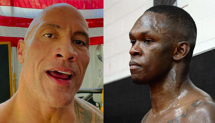 Dwayne The Rock Johnson envoie un message à Nate Diaz et Izzy Adesanya !