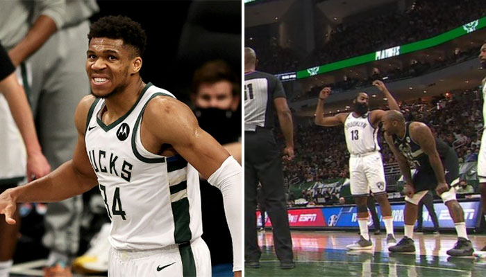 La grosse colère de James Harden contre Giannis ! NBA