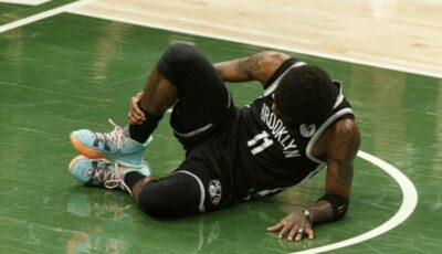 NBA – L’image glaçante de Kyrie Irving après sa blessure