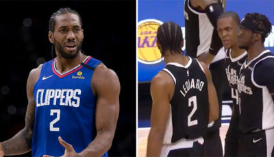 NBA – Kawhi recadré par Rajon Rondo après son choix douteux contre les Mavs !