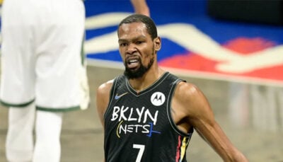 NBA – Kevin Durant cash au moment d’évoquer le futur du Big 3 aux Nets