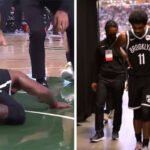 NBA – Scénario catastrophe, Kyrie sort après une très vilaine chute !