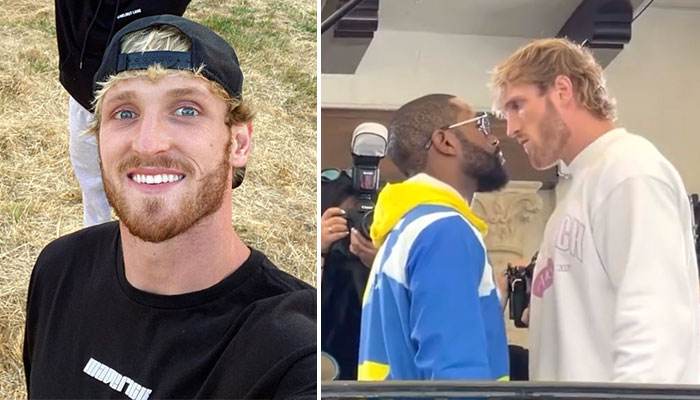 Logan Paul ridiculise Floyd Mayweather après leur face-à-face