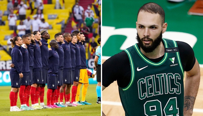 L'arrière français des Boston Celtics, Evan Fournier, a livré un constat cruel mais vrai après avoir assisté à l'élimination de l'équipe de France de football dans l'Euro 2020