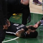 NBA – Les premiers mots de Kyrie Irving au sol après sa blessure