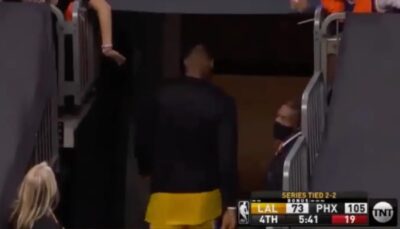 NBA – Pourquoi LeBron est rentré aux vestiaires en plein 4ème quart