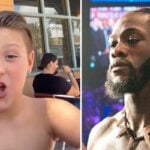 Fight – Le fils de Tyson Fury balance un giga tacle à Deontay Wilder !