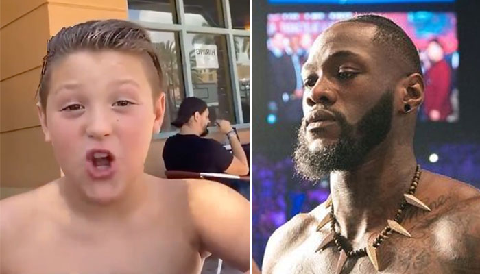 Tyson Fury a attaqué Deontay Wilder avec l'aide de son fils !