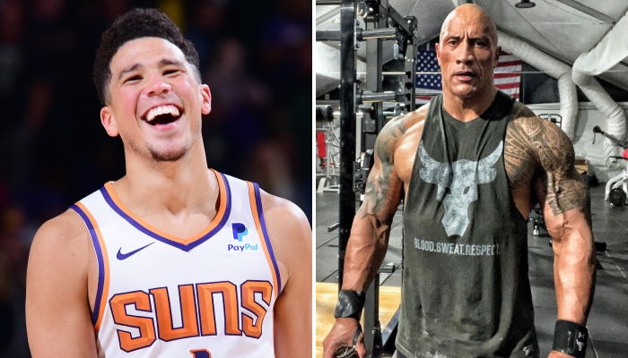 The Rock a fait une grosse promesse a Devin Booker en 2017