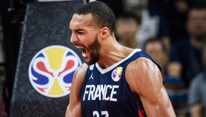 NBA Rudy s'affiche avec Teddy Riner