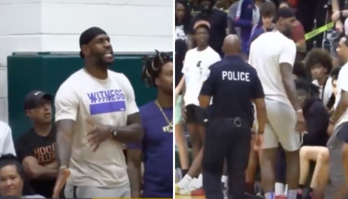 LeBron James s'est embrouillé avec un journaliste suite à un commentaire sur Bronny