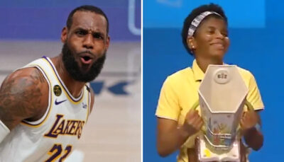 NBA – LeBron envoie un message à la phénomène de 14 ans, Zaila Avant-garde !