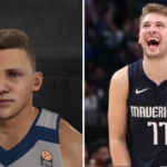 NBA – L’incroyable première note de Luka Doncic dans 2K