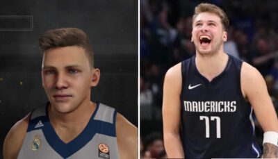 NBA – L’incroyable première note de Luka Doncic dans 2K