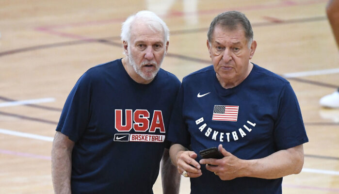 NBA Jerry Colangelo tacle Kevin Love