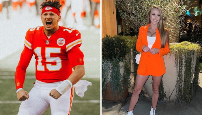 Patrick Mahomes est en coupe avec Brittany Matthews