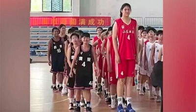 Divers – « Nouvelle Yao Ming » : la colosse chinoise Zhang Ziyu, 2.26m à 14 ans, choque internet !