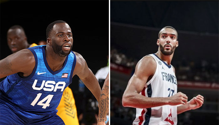 Draymond Green et Rudy Gobert