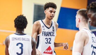 EDF U19 – La France en demie, l’énorme séquence de  Wembanyama en 6 secondes chrono !