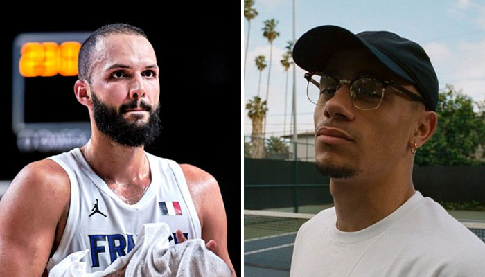 Evan Fournier et Mister V