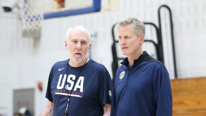 Gregg Popovich et Steve Kerr