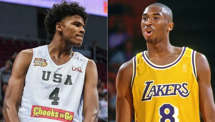 Jalen Green et Kobe Bryant