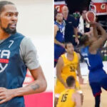 NBA – Kevin Durant encore moqué après un vilain contre chez Team USA !