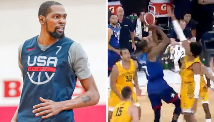 Kevin Durant encore moqué après un vilain contre chez Team USA ! NBA