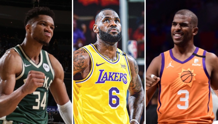 La superstar NBA des Los Angeles Lakers, LeBron James, a tranché entre les Milwaukee Bucks de Giannis Antetokounmpo, et les Phoenix Suns de Chris Paul pour son vainqueur des Finales