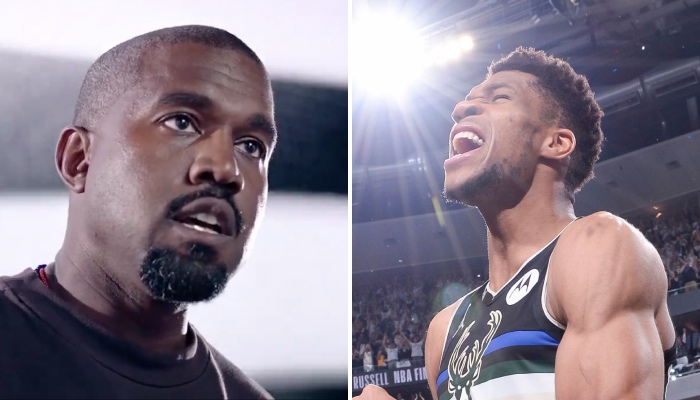 Le célèbre rappeur US, Kanye West a réservé une punchline à la superstar NBA des Milwaukee Bucks, Giannis Antetokounmpo, dans so dernier album « Donda »