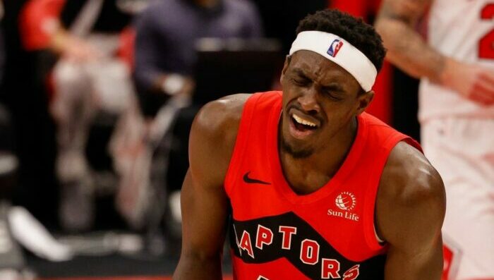 Pascal Siakam dépité chez les Raptors