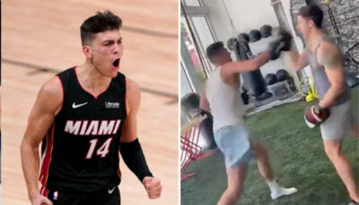 NBA – Tyler Herro ressurgit… et se fait fracasser