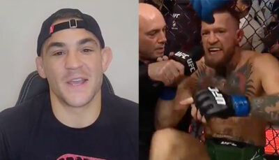 UFC 264 – Le premier message de Dustin Poirier pour McGregor après son TKO !