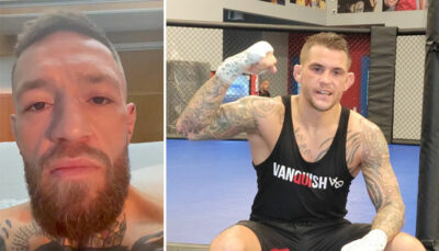 UFC 264 – Conor McGregor répond cash à Dustin Poirier… depuis l’hôpital !