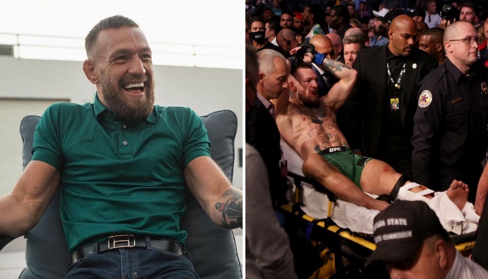 La superstar de l'UFC, Conor McGregor, accusé d'avoir fourvoyé fans et observateurs avec ses récents propos concernant sa blessure au tibia