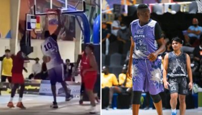 NBA – Big Naija, 20 ans et 2m36, détruit tout sur son passage et affole la toile !