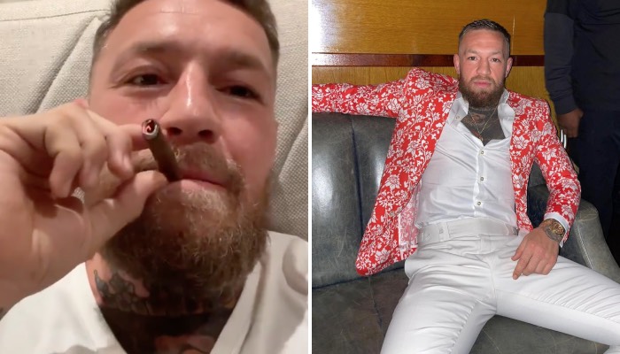 Conor McGregor s'est affiché pétard à la main sur les réseaux