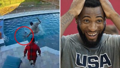 NBA – Les images virales d’Andre Drummond qui sauve son fils de la noyade