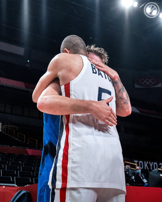 NBA Doncic consolé par Nico Batum après sa défaite