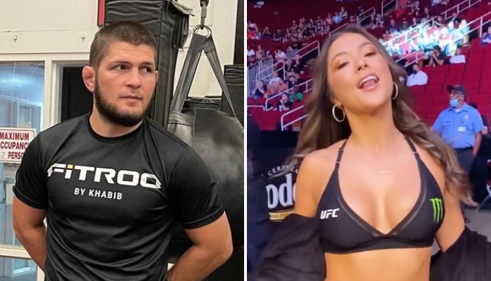 L'ancienne superstar de l'UFC, Khabib Nurmagomedov, a lâché une violente punchline concernant les ring girls de l'organisation