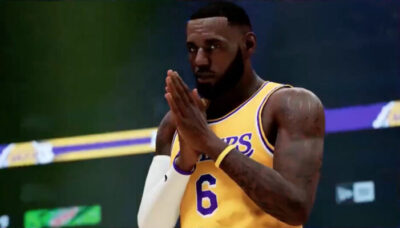 NBA – La nouvelle note hallucinante de LeBron James dans NBA 2K23 !