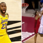 NBA – Un Warrior claque un poster incroyable, LeBron stupéfait !